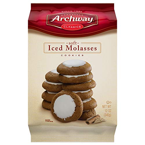 Archway Cookies, Iced Molasses, 12 Ounce