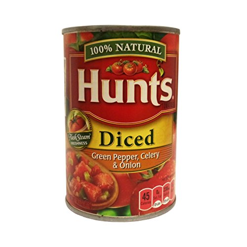 Hunt's 100% Natural Diced Green Pepper, Celery & Onion Tomatoes 14.5 oz