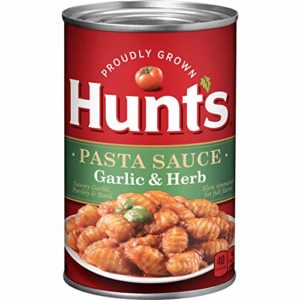 Hunt's Garlic & Herb Pasta Sauce, 24 Oz.