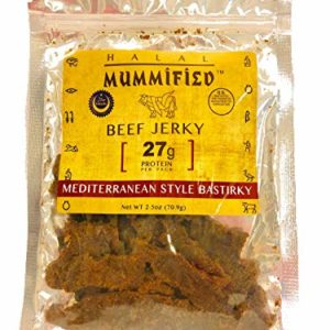 Mummified Halal Beef Jerky - Mediterranean Style Bastirky 2.5 oz