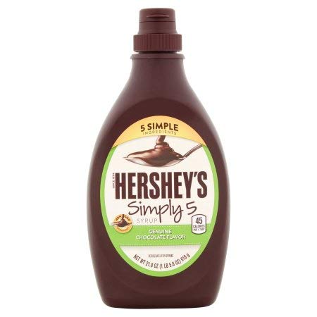 Hershey's Simple 5 Syrup Chocolate Flavor (Pack of 2)