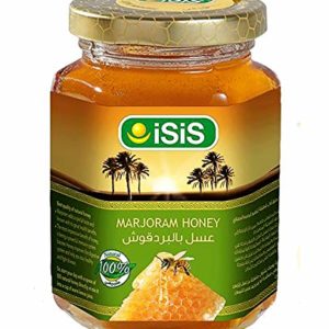 Isis Bardakosh Marjoram Honey Bee Egyptian Pure Raw Natural 100% Organic Halal Honey 2 Pack (24oz=700gm)