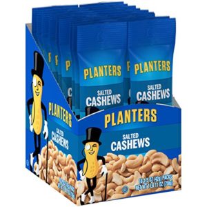 Planters Salted Cashews (1.5 oz, Pack of 18)