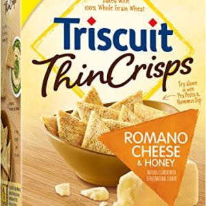 Triscuit Thin Crisps Romano Cheese & Honey Crackers, 7.1 oz