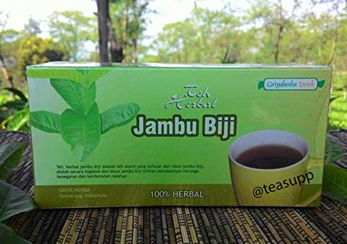 2 x 20 TeaBags Psidium Guajava Guava Leaves Pure Herbal Halal Tea