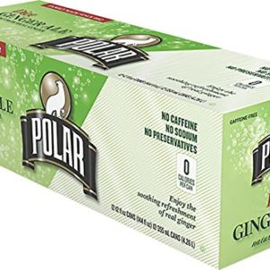 Polar Diet Ginger Ale 12 oz Cans - Pack of 24