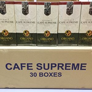 10 Box of Organo Gold Cafe Supreme 100% Certified Ganoderma Extract Sealed
