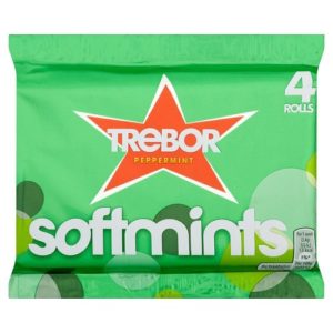 Trebor Peppermint Softmints , 12 Rolls