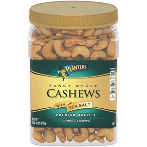 Planters Salted Whole Cashews (33oz Container)