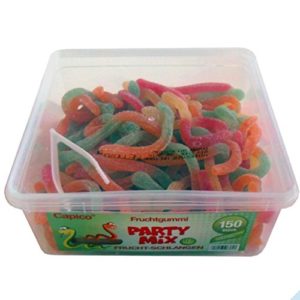 Capico Gummy Candy Halal Party Mix Snakes (1 x 1,07 kg)