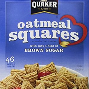 Quaker Oatmeal Squares Crunchy Oatmeal Cereal, 58 Ounce
