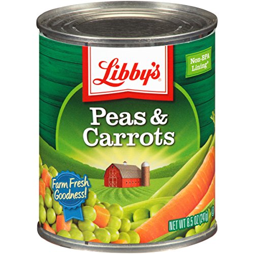 Libby's Peas & Carrots Cans, 8.5 Ounce (Pack of 12)