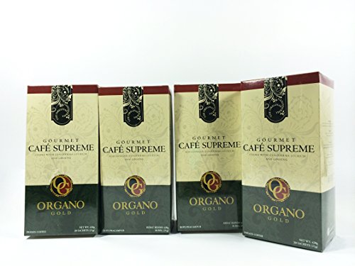 5 Box of Organo Gold Cafe Supreme 100% Certified Ganoderma Extract Sealed