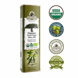 Ellora Farms | USDA Organic 100% Greek Extra Virgin Olive Oil | Koroneiki Variety Olives | Single Origin & Traceable | 17 oz BPA Free Tin