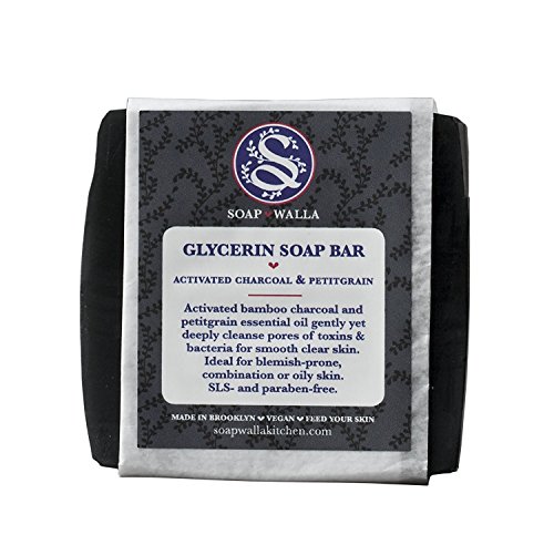 Soapwalla - Activated Charcoal & Petitgrain Soap Bar