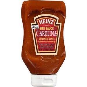 Heinz Carolina Mustard Style BBQ Sauce (18.7 oz Bottles, Pack of 6)