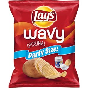 Lay's Wavy Original Potato Chips, Party Size! (15.25 Ounce)