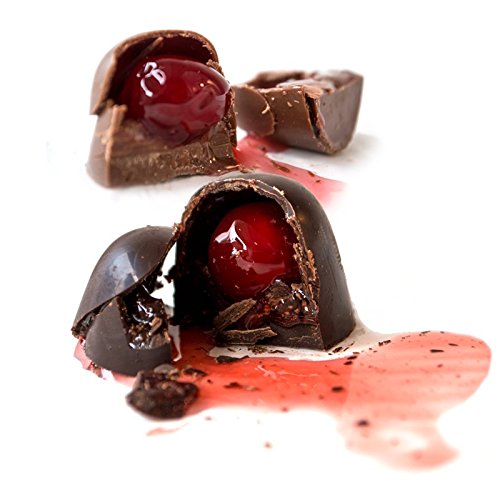 Lang's Chocolates Cherry Cordials Dark Chocolate 12 piece box