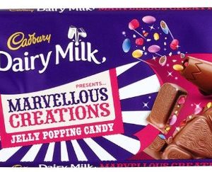 Cadbury Marvellous Creation Jelly Popping Candy Shells 200g
