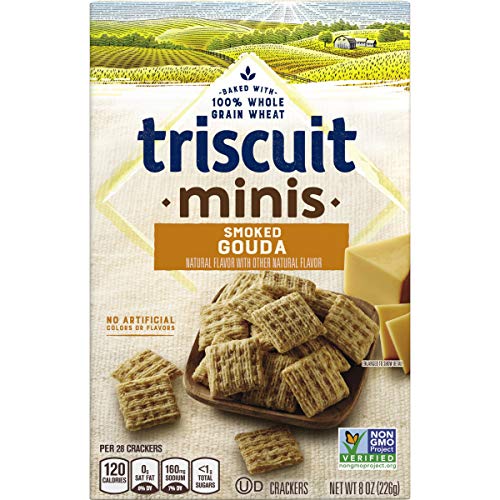 Triscuit Minis Smoked Gouda Crackers, 8 oz