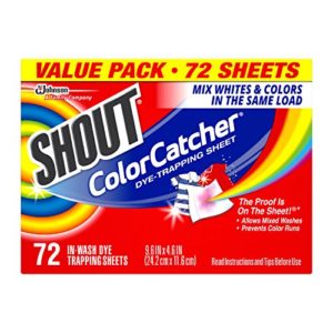 Shout Color Catcher Dye Trapping Sheets, 72.0 Count