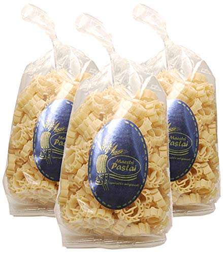 Maestri Pastai, O Sole Mio Pasta (Pack of 3), Imported from Mercato San Severino, Italy, 17.66 oz (each)