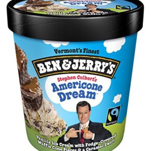 Ben & Jerry's - Vermont's Finest Ice Cream, Non-GMO - Fairtrade - Cage-Free Eggs - Caring Dairy - Responsibly Sourced Packaging, Americone Dream, Pint (4 Count)
