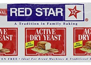 Red Star Yeast Active Dry Env 3pk