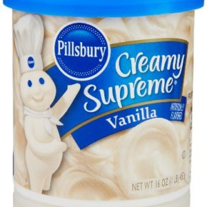 Pillsbury Creamy Supreme Frosting, Vanilla Flavor, 16 Oz