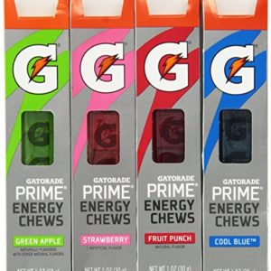 Gatorade G Series 01 Prime Energy Chews Mixed 4 Pack (4 Sleeves)