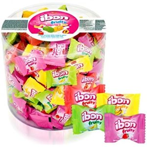 Elvan ibon fruity, Fruit candy filled with milk, Halal, 800 gr