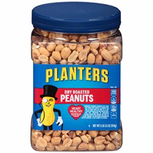 Planters Dry Roasted Peanuts (34.5oz, Pack of 3)