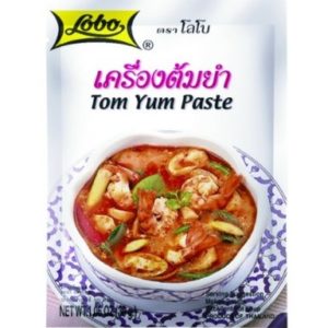 TOM YUM PASTE LOBO THAI FOOD HOT SPICY SOUP COOKING INGREDIENTS HALAL 30G X 5 by jawnoy