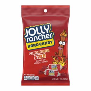 JOLLY RANCHER Hard Candy, Cinnamon Fire, 7 Ounce (Pack of 12)