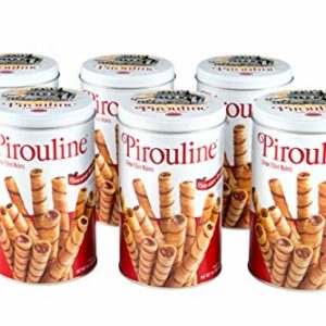 Pirouline Rolled Wafers, Chocolate Hazelnut, 14.1 Ounce, Pack of 6