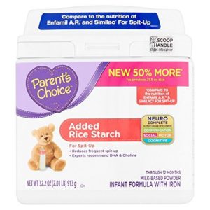 Infant Formula Added Rice Starch with Iron - For Spit-Up 32.2 Oz