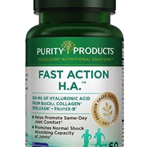 Fast Action H.A. Hyaluronic Acid Super Formula from Purity Products,60 Tablets