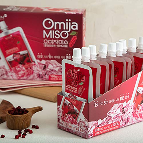 Korean Premium Omija Juice Extract from MunGyeong Halal food ISO22000 HACCP 35 oz K-food Mukbang [오미자 주스]