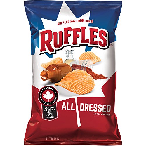 Ruffles All Dressed Ridged Potato Chips, 8.5 Ounce