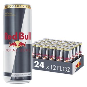 Red Bull Energy Drink, Total Zero, 24 Pack of 12 Fl Oz