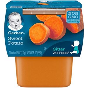 Gerber 2nd Foods Sweet Potatoes, 4 Ounce, Pack of 2