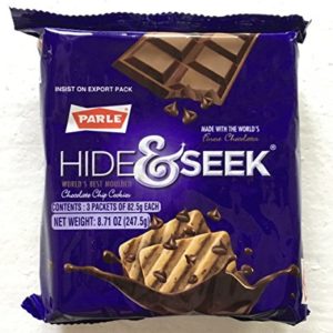 Parle Hide & Seek Chocolate Chip Cookies VALUE PACK - 82.5g (Pack of 3)