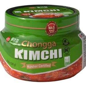 Chongga Kimchi - Kosher Certified - 3 Pack - Imported from Korea - Traditional Korean Cabbage (10.58oz x 3) - Halal - Vegan - Probiotic