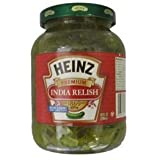 Heinz India Relish 10oz Glass Jar (Pack of 3)