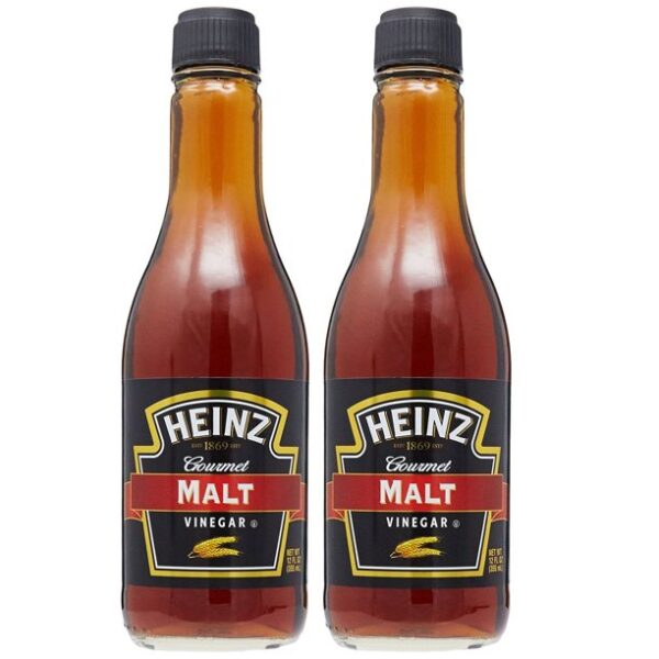 Heinz Gourmet Malt Vinegar, 12 Fl Oz Bottle (Pack of 2)