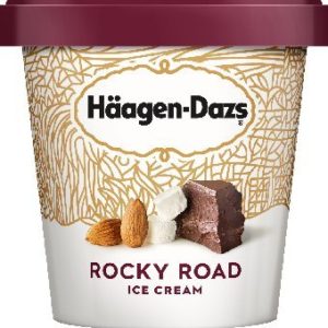 Haagen Dazs, Rocky Road Ice Cream, Pint (8 Count)