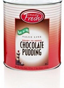 Real Fresh Trans Fat Free Chocolate Pudding 7 lb (6 Count)