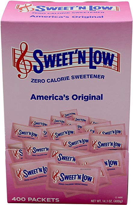 Sweet'N Low Sweetener, 400 Count Packets