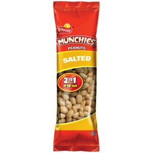 Munchies Peanuts, Salted, 1.63 Ounce (Pack of 32)