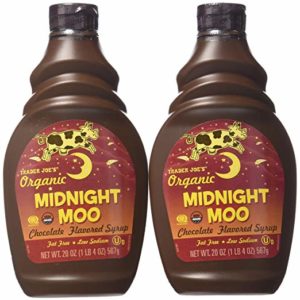 Trader Joe's Organic Midnight Moo Chocolate Flavored Syrup,20 Oz, 2 Pack